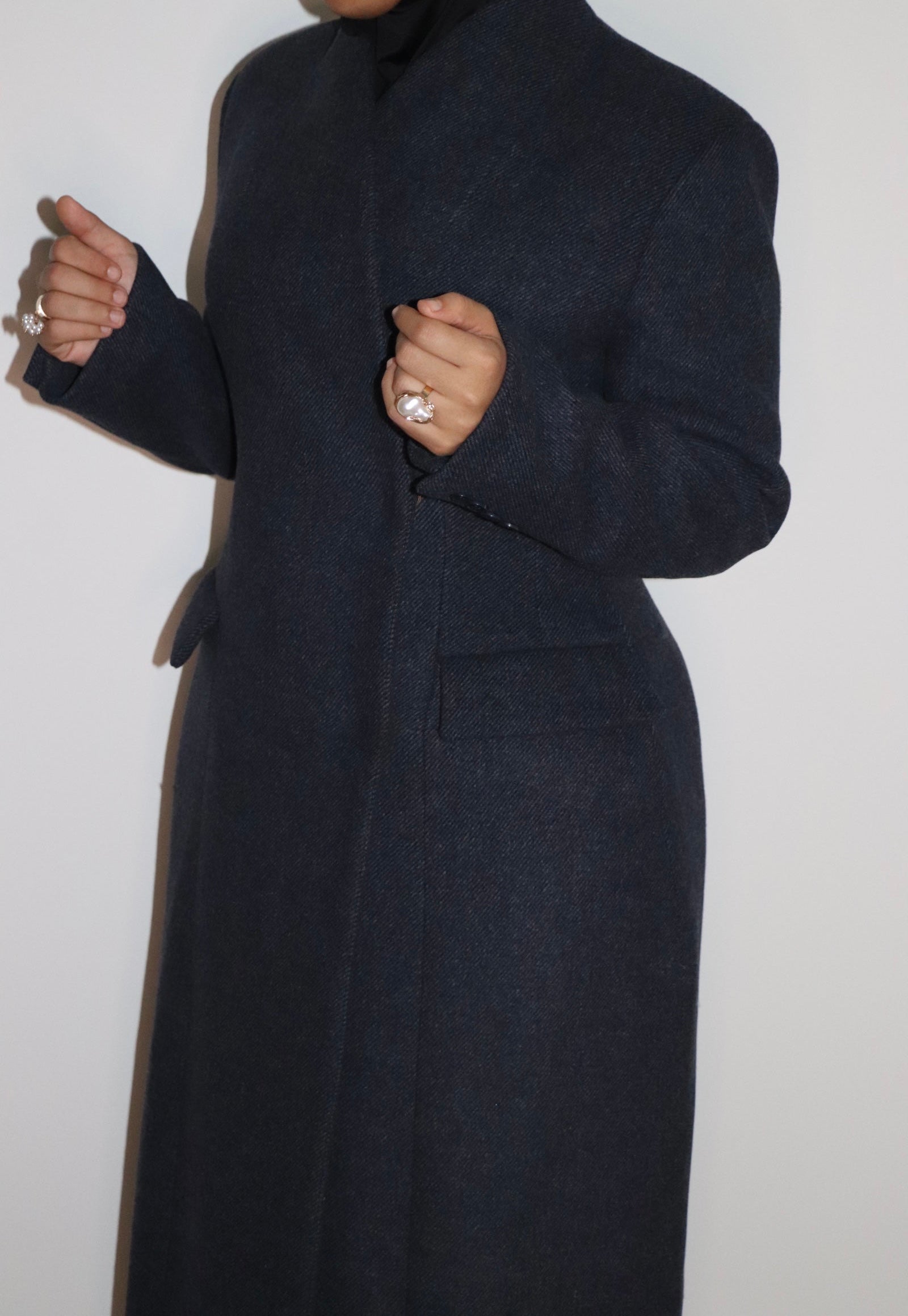 Blue Classic Coat