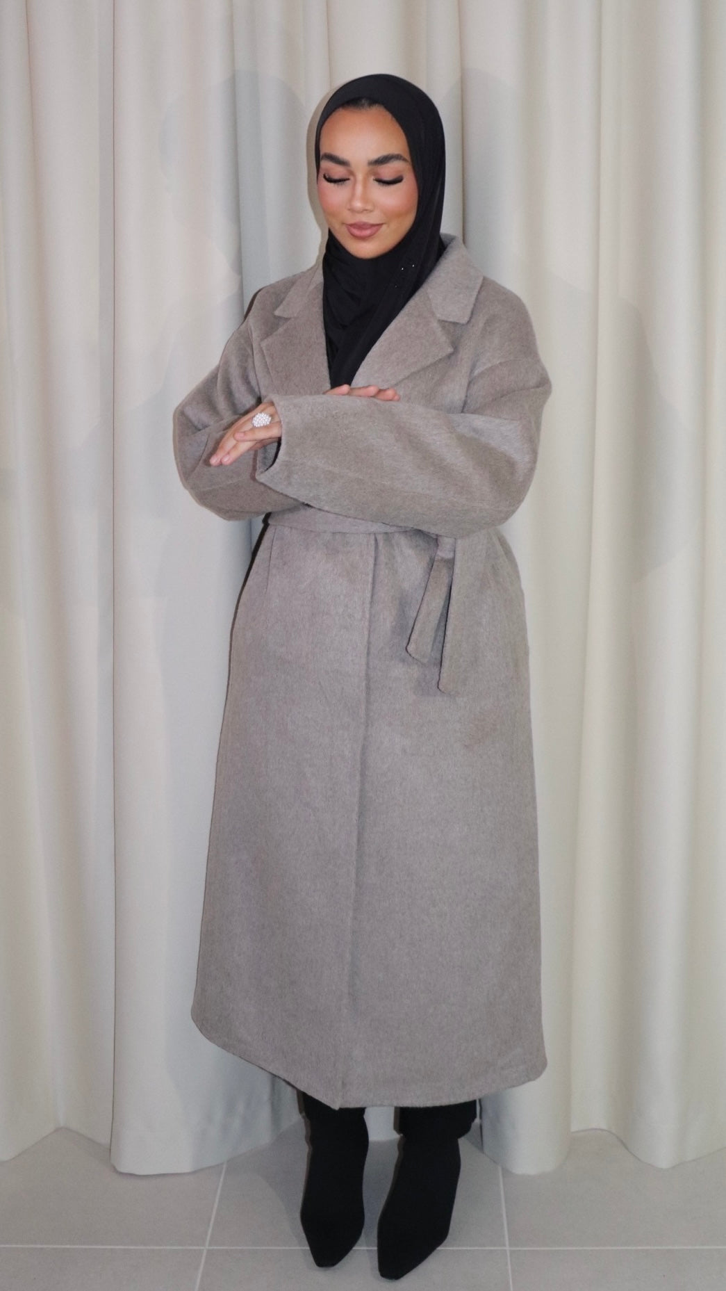 Taupe Fit Coat
