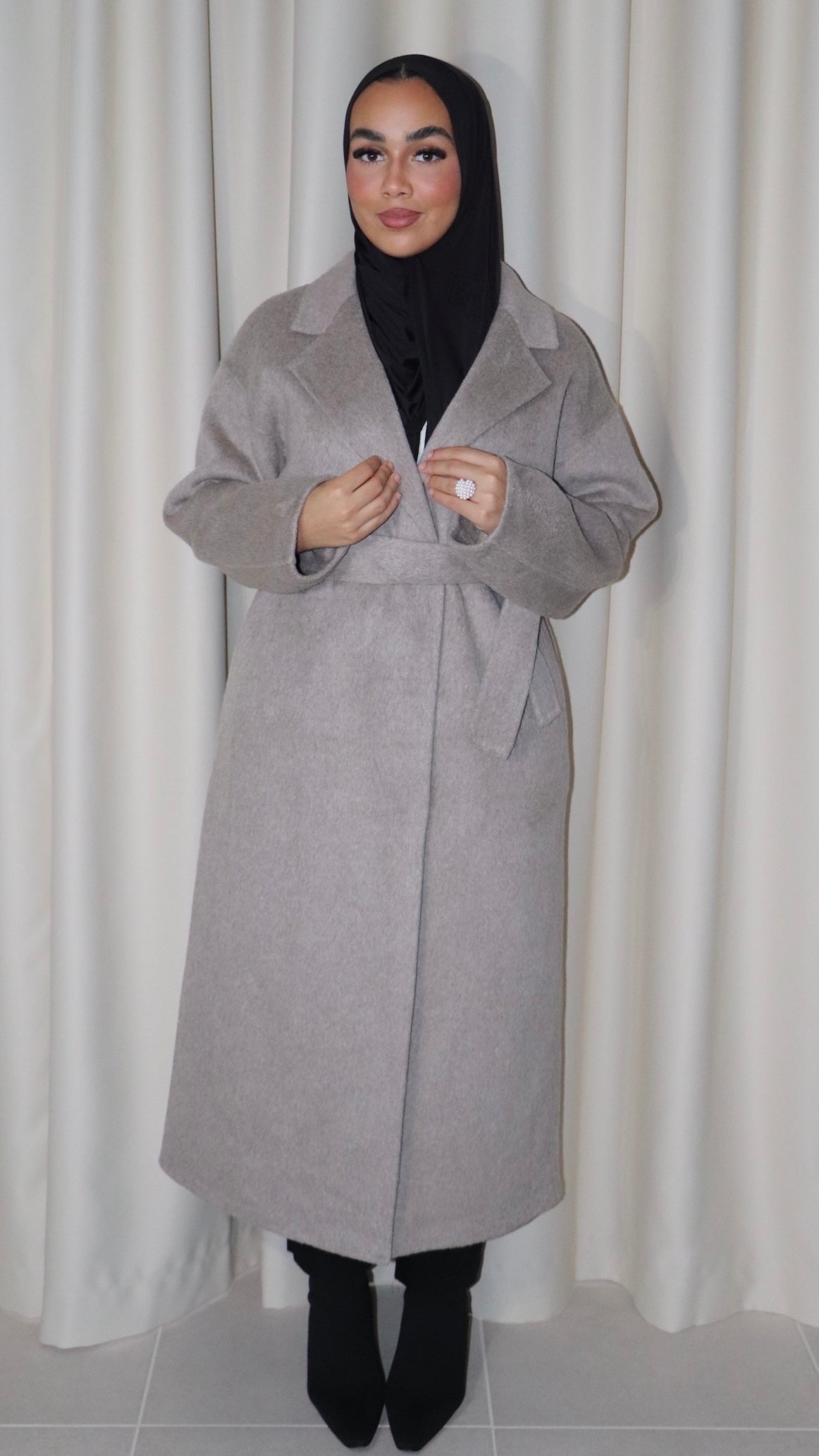 Taupe Fit Coat
